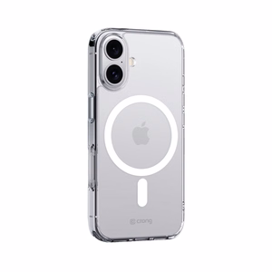 Crong Clear MAG Cover -suojakuori MagSafella iPhone 16:lle, läpinäkyvä