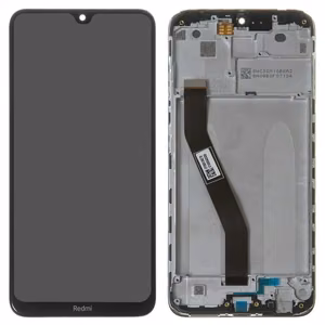 LCD-näyttö Xiaomi Redmi 8/8A kosketusnäytöllä ja kehyksellä musta alkuperäinen (huoltopakkaus)