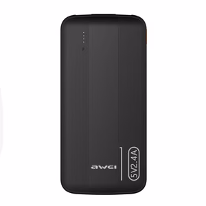 Varavirtalähde Awei P20K 5V/2.4A 10000mAh musta