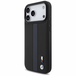 BMW M Perforated Stripe Logo MagSafe Suojakuori iPhone 17 Pro Max:lle - Sininen