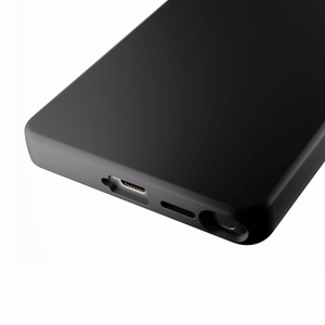 Puro Icon silikoninen suojakuori Samsung Galaxy S25 Ultra -puhelimelle - musta