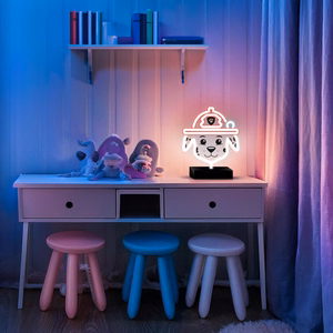Neon LED jalustalla Paw Patrol - Marshall OW-120646
