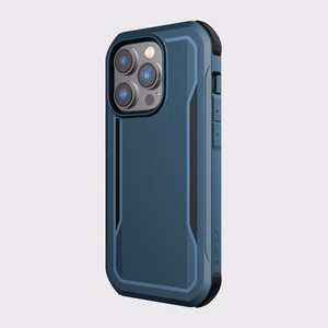 Raptic X-Doria Fort Case iPhone 14 Pro MagSafe panssaroitu sininen suojus