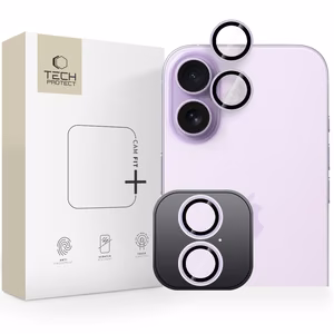 Tech-Protect Camring Fit+ Kamerasuoja iPhone 17:lle - violetti
