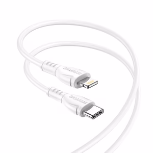 Borofone Kaapeli BX51 Triumph - Type C - Lightning - 2,4A 1 metri valkoinen