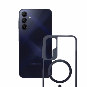 3mk Satin Armor MagCase Samsung Galaxy A15 5G:lle - läpinäkyvä