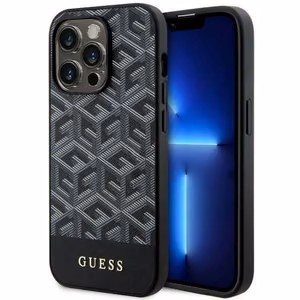 Guess GUHMP14XHGCFSEK iPhone 14 Pro Max suojakuori MagSafe GCUBE musta