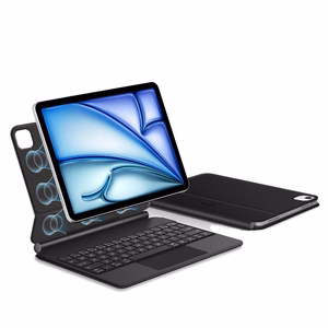 Tech-Protect Smartcase Magneettinen näppäimistolla iPad Air 10.9 (2020/2022) / 11 (2024/2025/2026):lle - musta