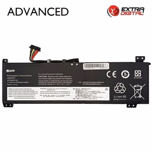 Kannettavan tietokoneen akku LENOVO L20M3PC2, 3750 mAh, Extra Digital Advanced