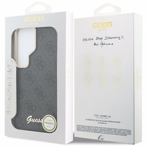 Guess 4G Script MagSafe case for Samsung Galaxy S26 Ultra - black