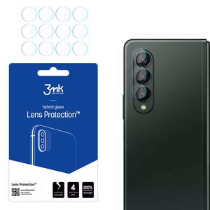 Samsung Galaxy Z Fold 3 5G (Front) – 3mk Lens Protection kameran linssinsuoja