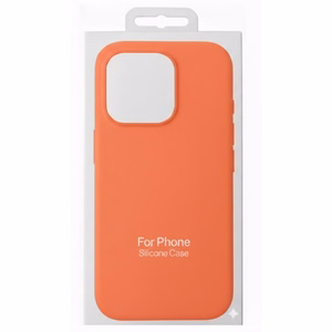 Phone Case "TM MagSafe Silicone" for iPhone 13 / Peach /