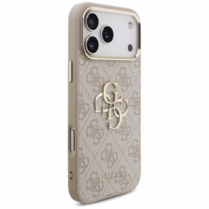 GUESS GUE005593 (PU W/ Big 4G Classic Logo) suojakuori laitteelle iPhone 18 Pro Max / 17 Pro Max, väri: ruusukulta