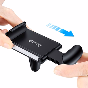 Crong Universal Smart autopuhelinpidike 4–6.5" puhelimille, musta