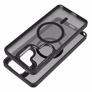 Suojakuori Samsung S26 PLUS Forcell F-Protect Shadow Stand Premium MagSafe-yhteensopiva musta