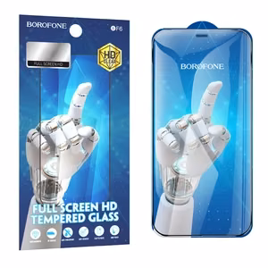 Borofone BF6 Diamond Armor Full Screen HD karkaistu lasi iPhone 12 Pro Max:lle, 10 kpl