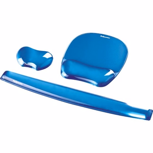 MOUSE PAD CRYSTAL GEL/BLUE 9114120 FELLOWES