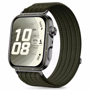 Tech-Protect nailonranneke Huawei Watch Fit 3 / 4 / 4 Pro / 5 / 5 Pro - vihreä