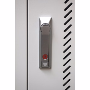 Techly I-CABINET-30DUTY kannettavien laitteiden hallintavaunu/-kaappi valkoinen, sininen