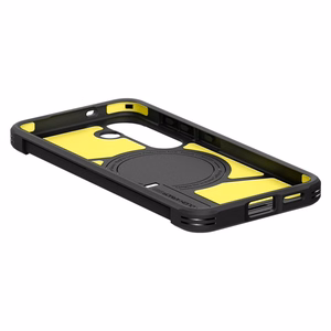 Spigen Tough Armor MagSafe suojakuori Samsung Galaxy S25 -puhelimelle musta
