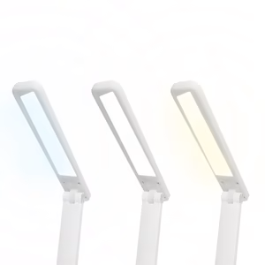 LED-pöytälamppu 3W, 3000/4500/6000K, säädettävä, 1200mAh, valkoinen, LTC