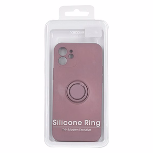 Vennus Silikoninen rengas iPhone 14 Plus:lle violetti