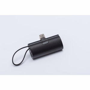 Ulkoinen akku Forcell F-Energy Power Plug F5K3 PD 20W 5000 mAh sisäänrakennetulla USB C -liittimellä musta