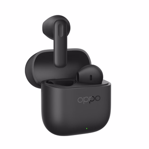 OPPO Enco Buds3 täysin langattomat Bluetooth-nappikuulokkeet mikrofonilla, Slate Black