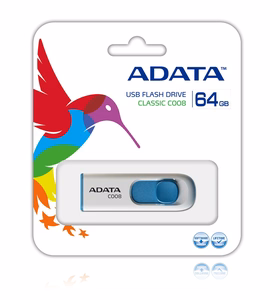 ADATA 64GB USB Stick C008 Slider USB 2.0
