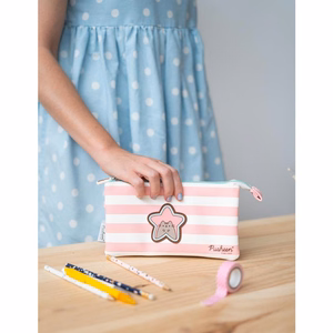 Pusheen Rose Collection -penaali ja kosmetiikkalaukku