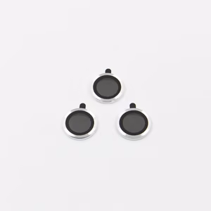 Hopeanvärinen TFO-kameranlinssien suojalasisarja – Apple iPhone 18 Pro Max -puhelimelle