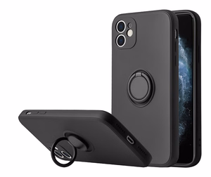 Vennus Silikoninen rengas iPhone 14 Plus:lle musta