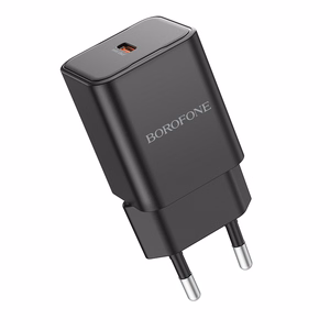 Borofone Wall charger BN13 Safety GaN - Type C - PD 30W black