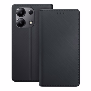 3mk Wallet Case Lompakkokuori Xiaomi Redmi Note 13 Pro 4G:lle - musta