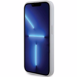 GUESS Suojakuori IPHONE 15 Prolle GUHCP15LPS4DGPS (Strass Metal Logo) hopeinen