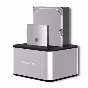 2.5"/3.5" SATA USB 3.0 Cloning (Qoltec 5316 2x HDD/SSD docking station)