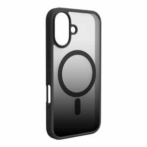 Puro Gradient MagSafe Silikoninen Suojakuori iPhone 16:lle - musta