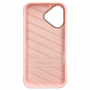 NIMMY Suojakuori COOL&CUTE 2.0 Kissa iPhone 16:lle vaaleanpunainen