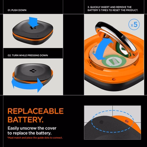 Spigen TagMe Bluetooth-paikannin musta