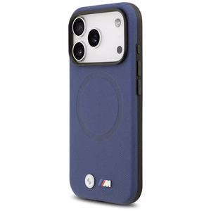 BMW M FW Metal Logo MagSafe Suojakuori iPhone 17 Pro Max:lle - laivastonsininen