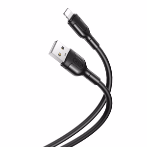 XO kaapeli NB212 USB - Lightning 1,0 m 2,1A, musta