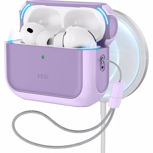 ESR Orbit Halolock MagSafe Suojakuori AirPods Pro:lle - violetti