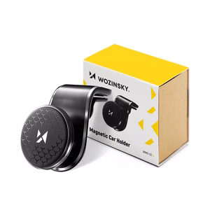 Wozinsky Magneettinen auton ilmastoinnin kiinnike 360 musta (WMH-03)