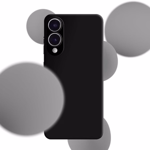 3mk Hardy Silicone MagCase Suojakuori Samsung Galaxy S25 Edge:lle - musta