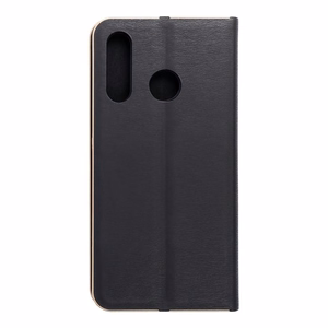 Flip case for Huawei P30 LITE Luna Book Gold black