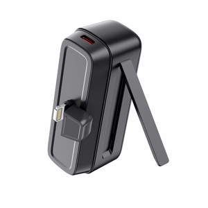 XO power bank mini PR244 20W 5000 mAh with Lightning connector black