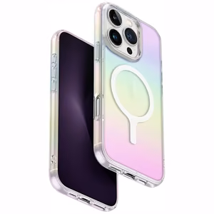 Uniq Iridescia Magclick Lataus Suojakuori iPhone 16 Pro Max:lle - Monivärinen