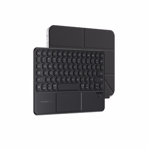 AmazingThing Minimal Case KeyLite Combo Keyboard Case for iPad Air 11" M2/M3/M4 (2024/2025/2026) - Black