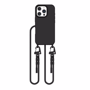 Tech-Protect MagNecklace MagSafe Suojakuori iPhone 16 Pro Max:lle - Musta