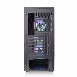 Thermaltake S200 TG ARGB -tietokonekotelo, Midi Tower, musta